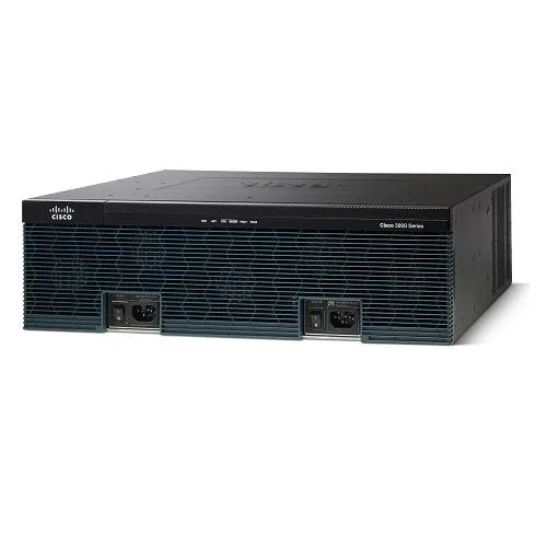 Маршрутизатор Cisco 3945E (некондиция, отсутствует одно из двух креплений модуля расширения)